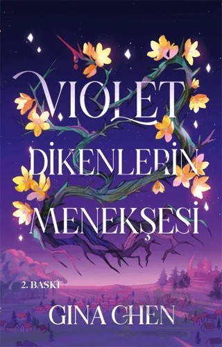 Violet - Dikenlerin Menekşesi – Gina Chen – Artemis Yayınları kitap kapağı