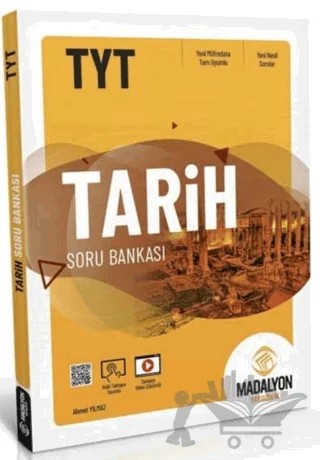 TYT Tarih Soru Bankası – Ahmet Yılmaz – Madalyon Yayınları kitap kapağı