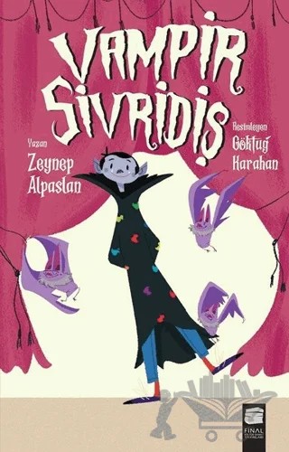 Vampir Sivridiş – Zeynep Alpaslan – Final Kültür Sanat Yayınları kitap kapağı