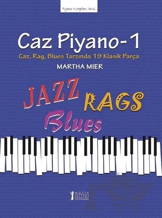 Caz Piyano - 1 – Martha Mier – Müzik Eğitimi Yayınları kitap kapağı