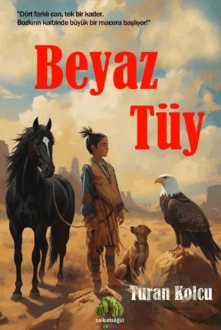 Beyaz Tüy – Turan Kolcu – Salkımsöğüt Yayınları kitap kapağı