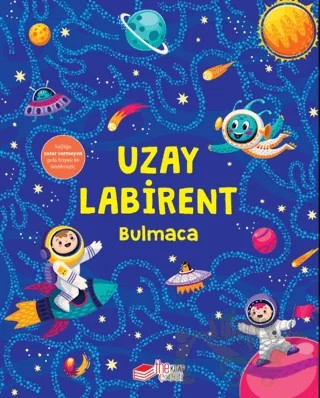 Uzay Labirent Bulmaca – Sevda Yardımcı – The Kitap Çocuk kitap kapağı