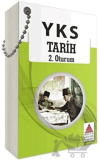YKS 2.Oturum Tarih Kartları – İbrahim Kaygısız – Delta Kültür Yayınevi kitap kapağı