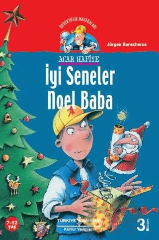 İyi Seneler Noel Baba – Jürgen Banscherus – İş Bankası Kültür Yayınları kitap kapağı
