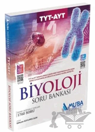 TYT AYT Biyoloji Soru Bankası – Gökçen Soyupek Sarı – Muba Yayınları kitap kapağı