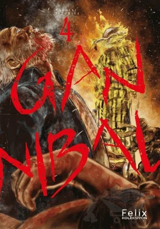 Gannibal 4 – Masaaki Ninomiya – Felix Koleksiyon kitap kapağı