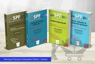 SPK - SPF Sermaye Piyasası Faaliyetleri Düzey 1 Lisansı Seti (4 Kitap Takım) – Mehmet Doğan – Pelikan Tıp Teknik Yayıncılık kitap kapağı