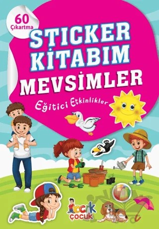 Mevsimler - Sticker Kitabım – Kolektif – Bıcırık Yayınları kitap kapağı
