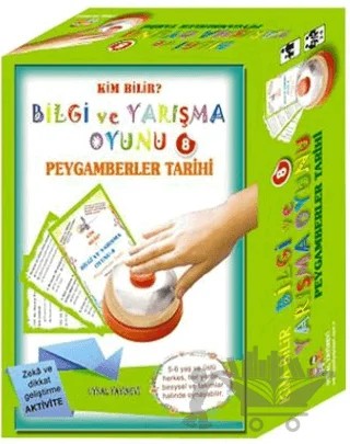 Bilgi ve Yarışma Oyunu 8 - Peygamberler Tarihi – Mürşide Uysal – Uysal Yayınevi kitap kapağı