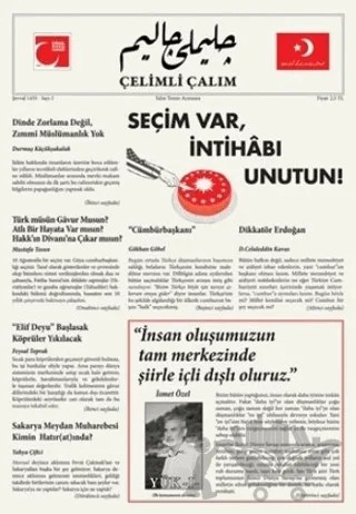 Çelimli Çalım Dergisi Sayı: 2 – Çelimli Çalım Dergisi Yayınları kitap kapağı