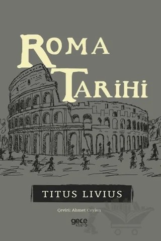 Roma Tarihi – Ahmet Ceylan – Gece Kitaplığı kitap kapağı