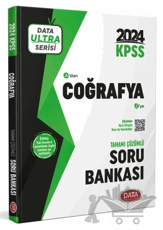 2024 KPSS Ultra Serisi Coğrafya Soru Bankası – Kolektif – Data Yayınları kitap kapağı