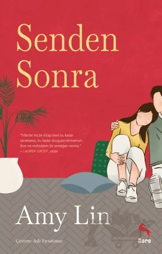 Senden Sonra – Amy Lin – Nora Kitap kitap kapağı