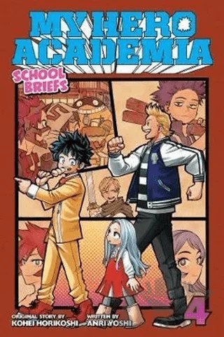 My Hero Academia - School Briefs Volume 4 – Anri Yoshi – Viz Media kitap kapağı