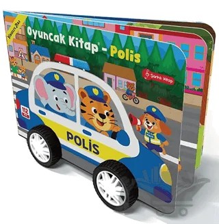 Oyuncak Kitap - Polis (Gerçek Tekerlekli) – Kolektif – Yükselen Zeka Yayınları kitap kapağı