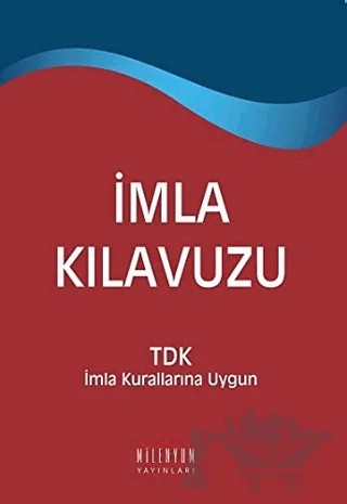 Küçük İmla Kılavuzu – Fatih Yaşar – Milenyum kitap kapağı