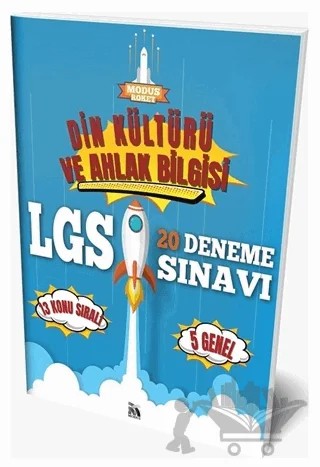 LGS Din Kültürü ve Ahlak Bilgisi 20 Deneme Sınavı – Kolektif – Modus Yayınları kitap kapağı