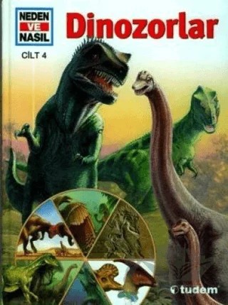 Neden ve Nasıl Cilt 4: Dinozorlar – Von Joachim Oppermann – Tudem Yayınları kitap kapağı