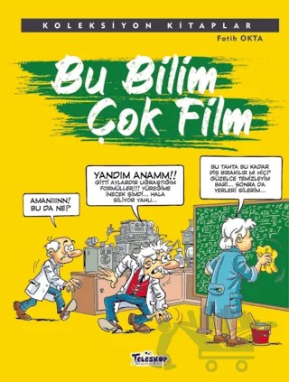 Bu Bilim Çok Film – Fatih Okta – Teleskop Popüler Bilim kitap kapağı