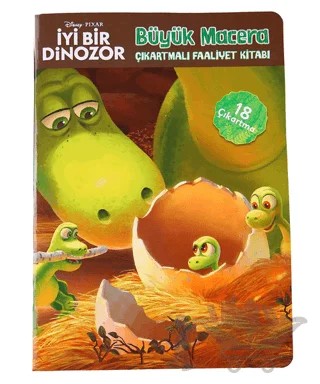 Disney İyi Bir Dinozor / Büyük Macera - Çıkartmalı Faaliyet Fiyatı – Kolektif – Doğan Egmont Yayıncılık kitap kapağı