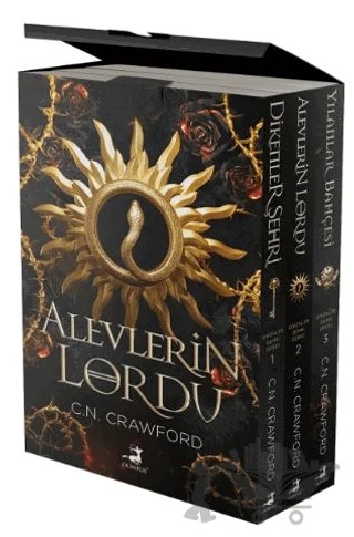 Dikenler Şehri Serisi - Kutulu Set – C. N. Crawford – Olimpos Yayınları kitap kapağı