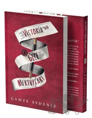 Victoria’nın Gece Mektupları – Gamze Aydeniz – Ephesus Yayınları kitap kapağı