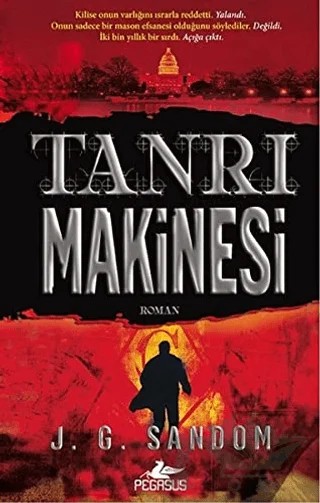Tanrı Makinesi – J. G. Sandom – Pegasus Yayınları kitap kapağı