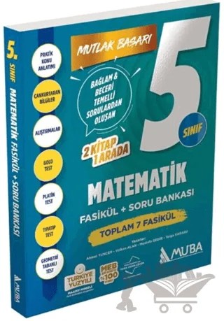5. Sınıf Matematik Fasikül ve Soru Bankası – Ahmet Tuncer, Volkan Alan, Mustafa Bedir, Tolga Karasu – Muba Yayınları kitap kapağı