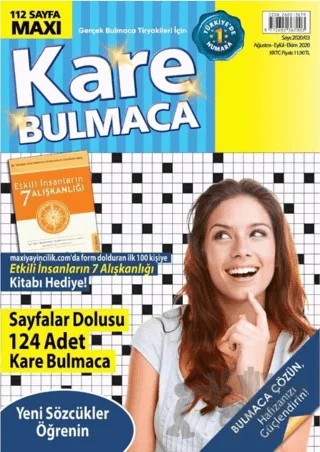 Maxi Kare Bulmaca 3 – Kolektif – Maxi Yayıncılık kitap kapağı