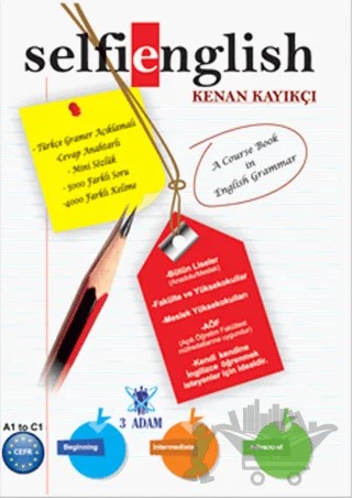 Selfienglish – Kenan Kayıkçı – 3 Adam Yayınları kitap kapağı