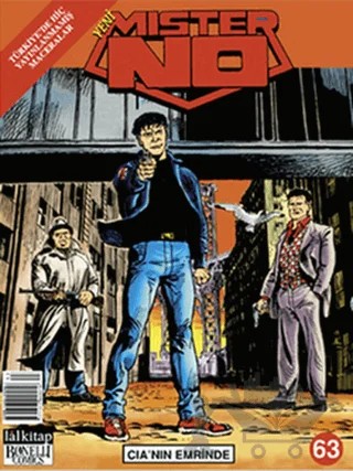 Yeni Mister No Sayı: 63 CIA’nın Emrinde – Lal Kitap kitap kapağı