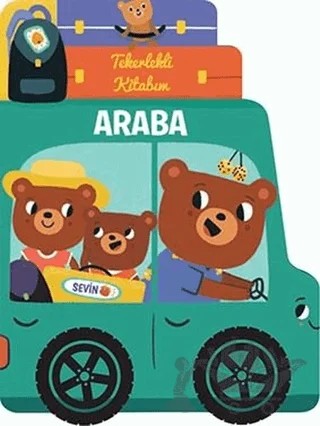Tekerlekli Kitabım - Araba – Kolektif – Martı Çocuk Yayınları kitap kapağı