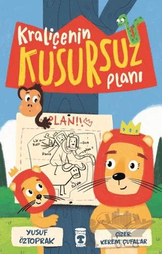 Kraliçenin Kusursuz Planı – Yusuf Öztoprak – Timaş Çocuk kitap kapağı