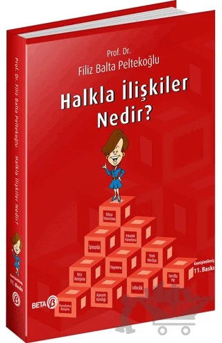 Halkla İlişkiler Nedir? – Filiz Balta Peltekoğlu – Beta Yayınevi kitap kapağı