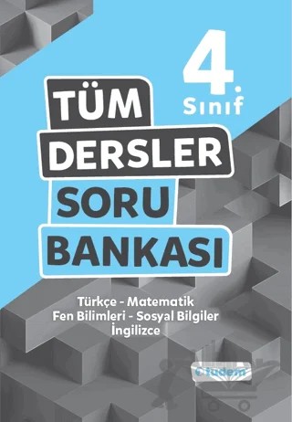 4. Sınıf Tüm Dersler Soru Bankası – Kolektif – Tudem Yayınları - Bayilik kitap kapağı