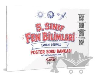 5. Sınıf Fen Bilimleri Poster Soru Bankası – Kolektif – Editör Yayınevi kitap kapağı