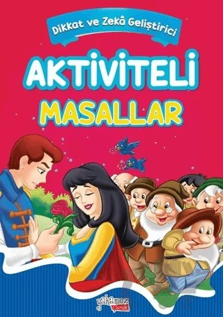 Aktiviteli Masallar 4 - Prenses – Kolektif – Yakamoz Yayınevi kitap kapağı