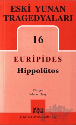 Hippotülos – Euripides – Mitos Boyut Yayınları kitap kapağı
