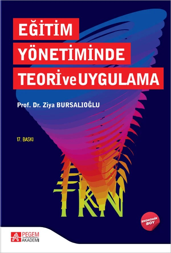 Eğitim Yönetiminde Teori ve Uygulama (Ekonomik Boy) – Pegem Akademi Yayıncılık kitap kapağı