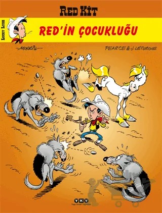 Red Kit 51 - Red’in Çocukluğu – Morris – Yapı Kredi Yayınları kitap kapağı