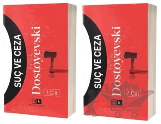 Suç ve Ceza Cilt 1-2 (2 Kitap Takım) – Fyodor Mihayloviç Dostoyevski – Mirhan Kitap kitap kapağı