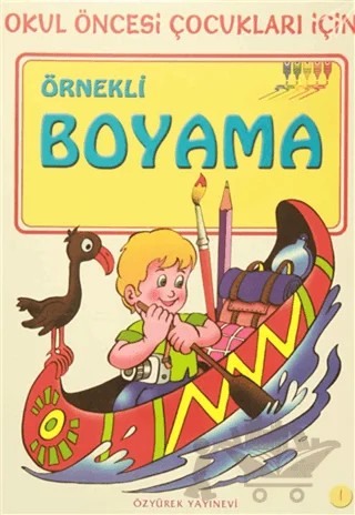 Okul Öncesi Çocuklar İçin Renkli Boyama (30 Kitap Takım) – Kolektif – Özyürek Yayınları kitap kapağı
