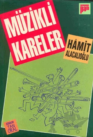 Müzikli Kareler – Hamit Alacalıoğlu – Pan Yayıncılık kitap kapağı