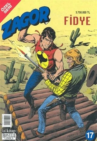 Fidye - Zagor Özel Seri Sayı 17 – Lal Kitap kitap kapağı