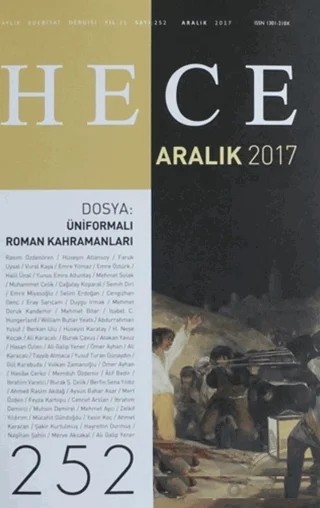 Hece Aylık Edebiyat Dergisi Sayı: 252 - Aralık 2017 – Hece Dergisi kitap kapağı