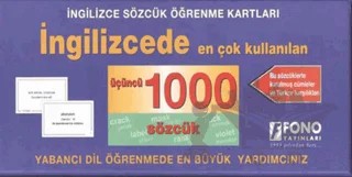 İngilizcede En Çok Kullanılan Üçüncü 1000 Sözcük – Kolektif – Fono Yayınları kitap kapağı