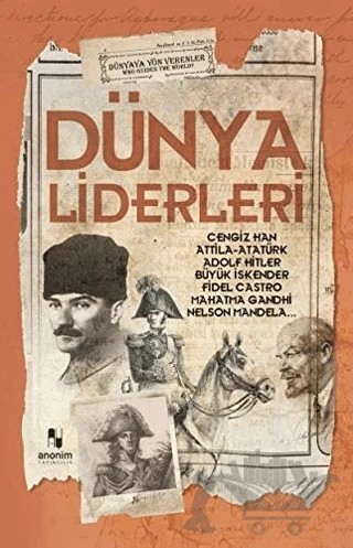 Dünya Liderleri – Muhammet Cüneyt Özcan – Anonim Yayıncılık kitap kapağı