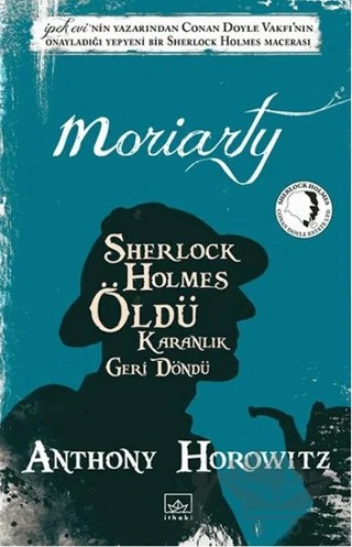 Moriarty – Anthony Horowitz – İthaki Yayınları kitap kapağı