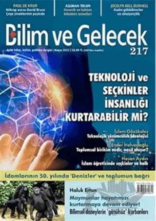 Bilim ve Gelecek Dergisi Sayı: 217 Mayıs 2022 – Bilim ve Gelecek Dergisi Yayınları kitap kapağı