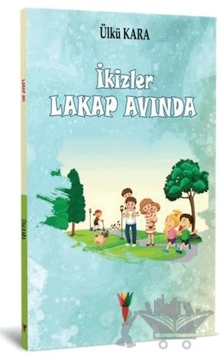 İkizler Lakap Avında – Ülkü Kara – Kırmızı Havuç Yayınları kitap kapağı